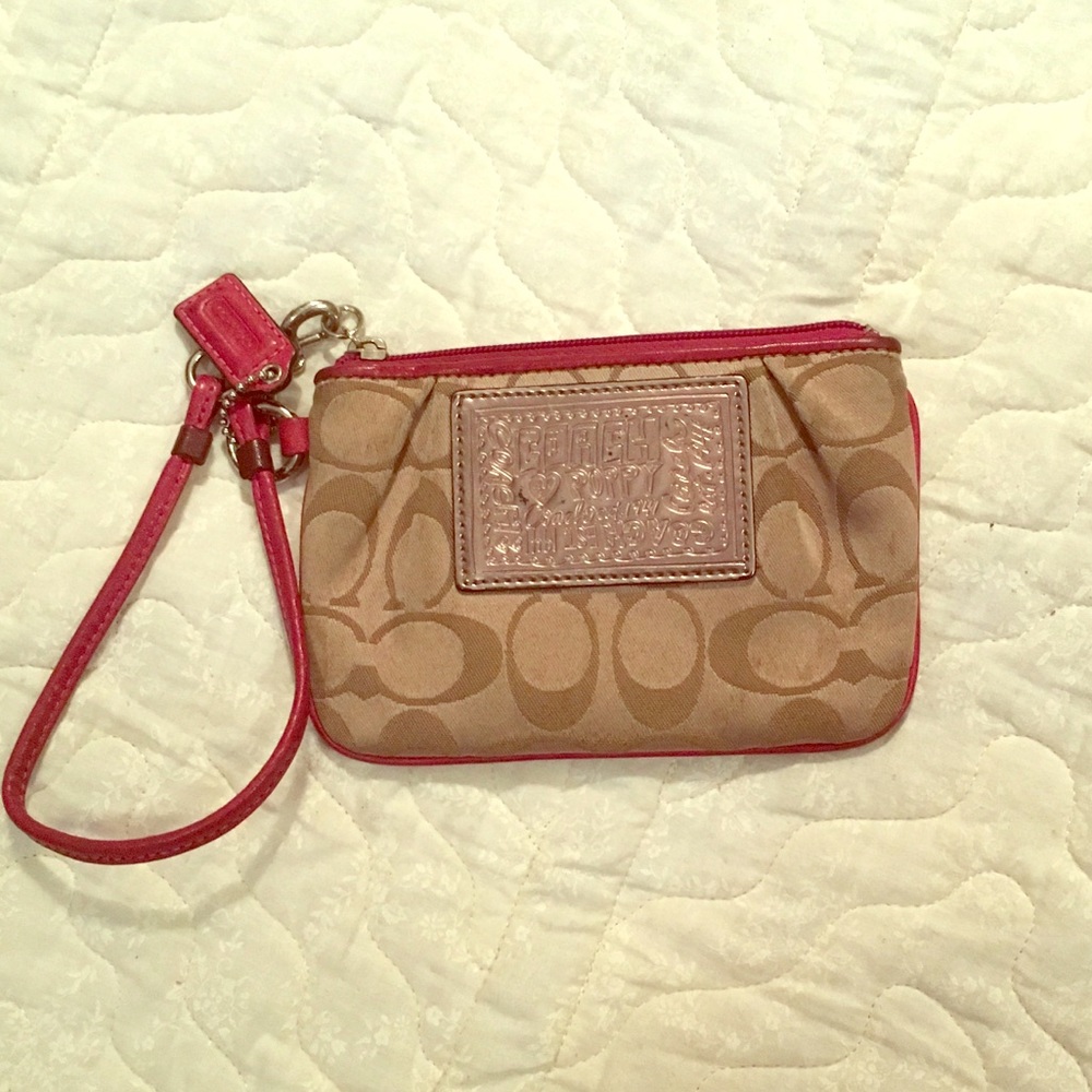 Coach wristlet